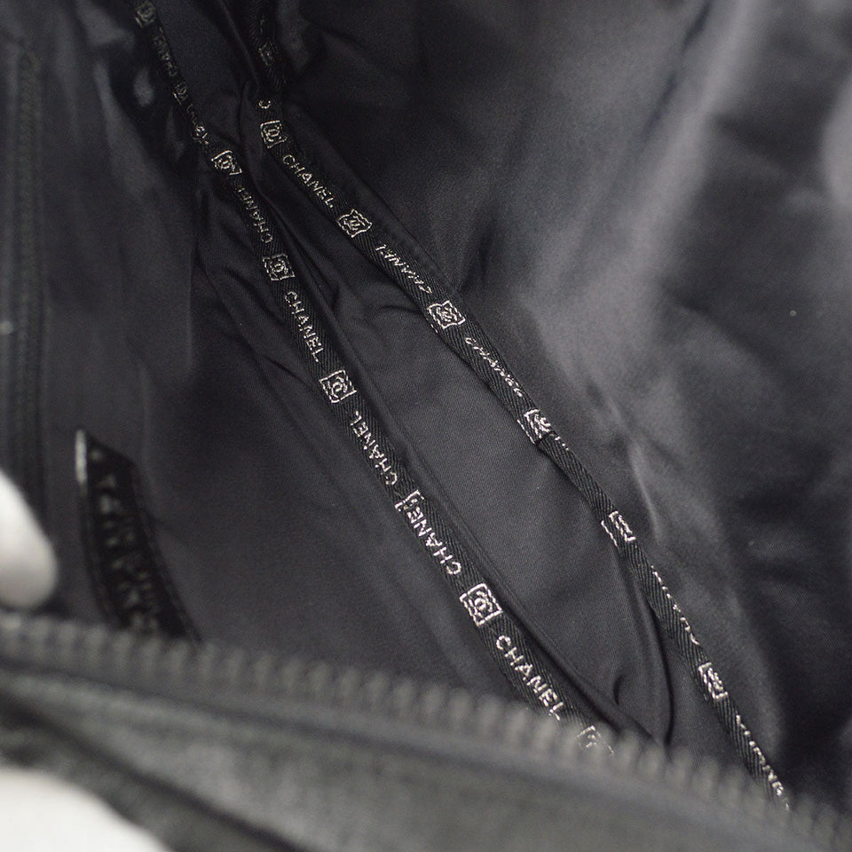 CHANEL Sport Line Backpack Bag Black