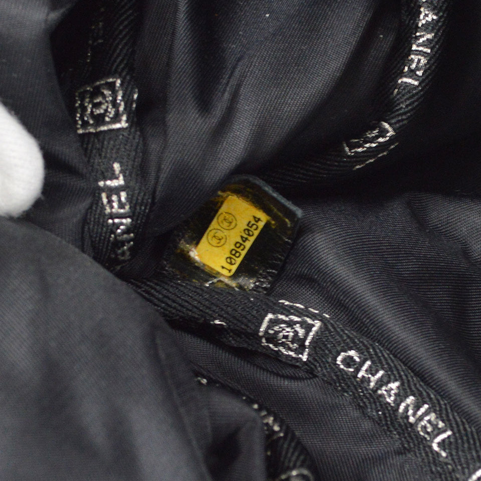 CHANEL Sport Line Backpack Bag Black