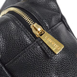 CHANEL Petite Timeless Tote PTT Chain Handbag Black Caviar