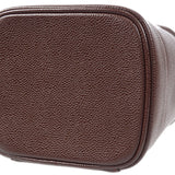 CHANEL Cosmetic Vanity Handbag Brown Caviar