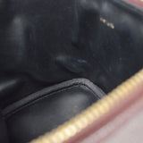 CHANEL Cosmetic Vanity Handbag Brown Caviar