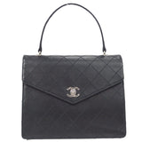 CHANEL Handbag Black Caviar