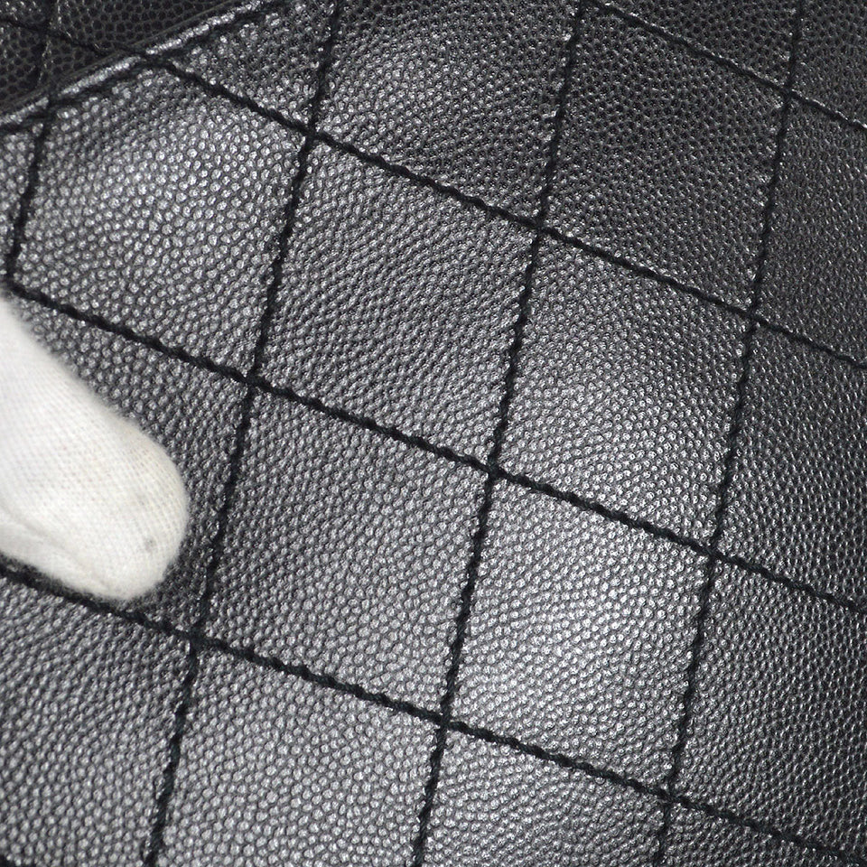 CHANEL Handbag Black Caviar