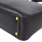 CHANEL 2way Shoulder Handbag Black Caviar