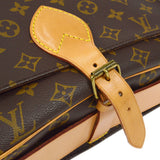 LOUIS VUITTON CARTOUCHIERE GM SHOULDER BAG MONOGRAM M51252