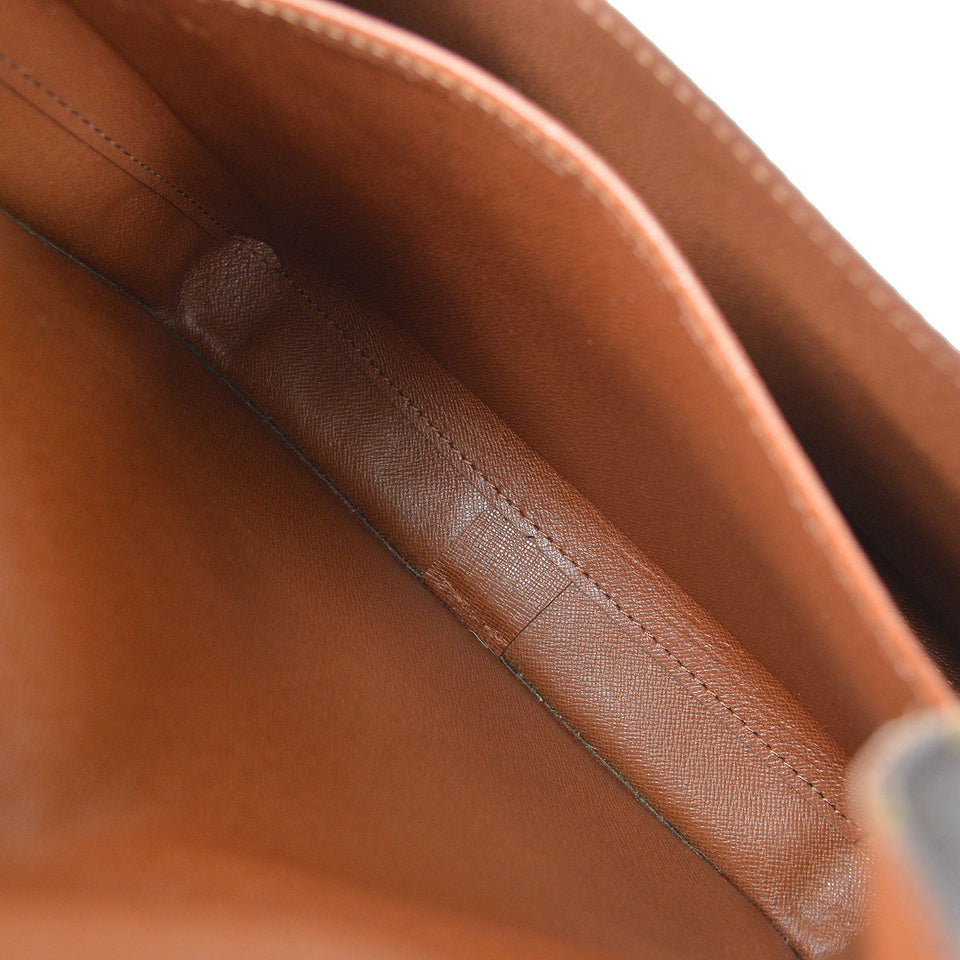 LOUIS VUITTON CARTOUCHIERE GM SHOULDER BAG MONOGRAM M51252