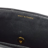 CHANEL Classic Flap Mademoiselle Double Chain Shoulder Bag Caviar