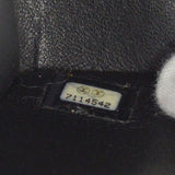 CHANEL Classic Flap Jumbo Double Chain Shoulder Bag Black Caviar