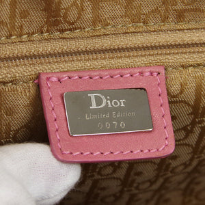 Christian Dior Flower Embroidered Handbag 48855