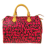 LOUIS VUITTON★ 2009 SPEEDY 30 MONOGRAM GRAFFITI M93704 66304