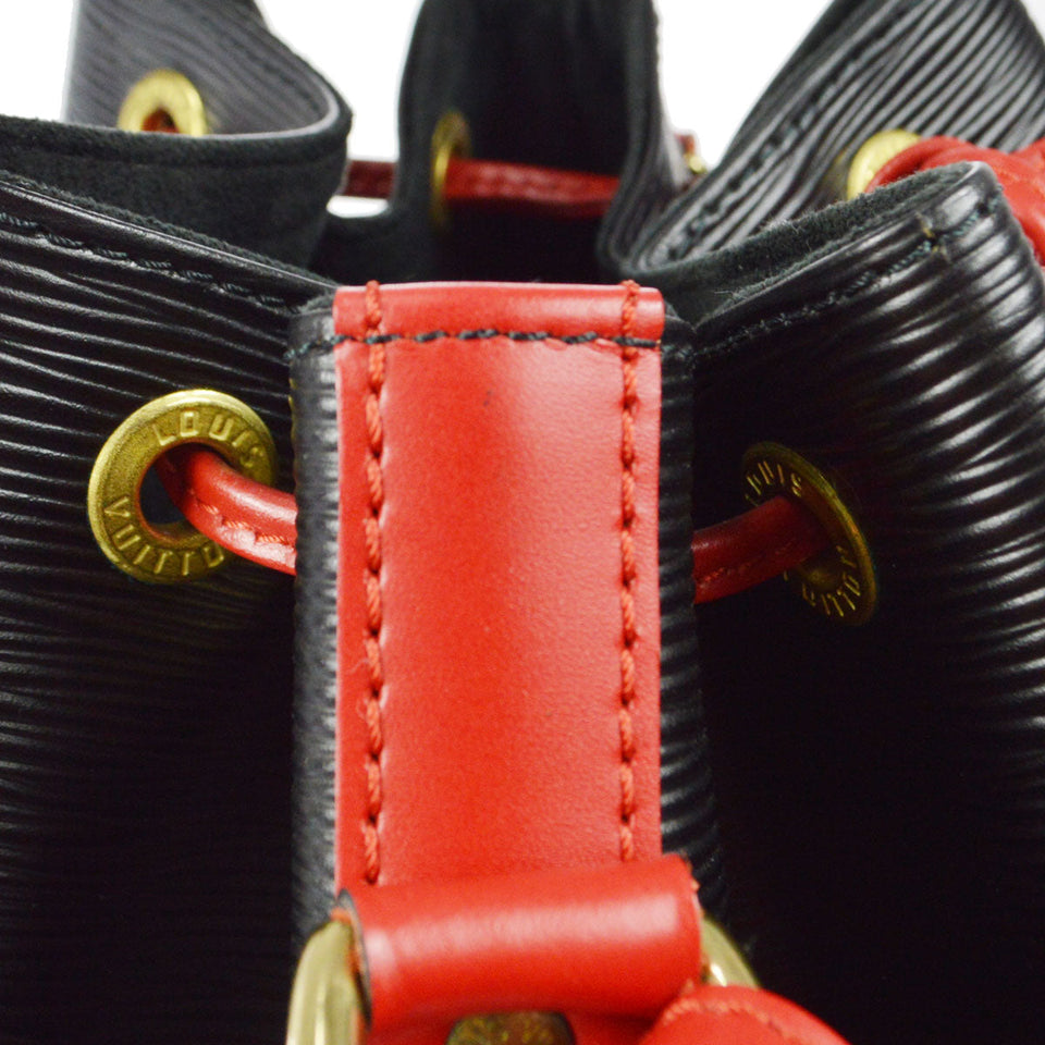LOUIS VUITTON 1995 NOE Black EPI M44017 76842