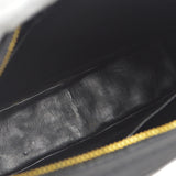 CHANEL 1991-1994 Pocket Camera Bag Large Black Caviar 87797
