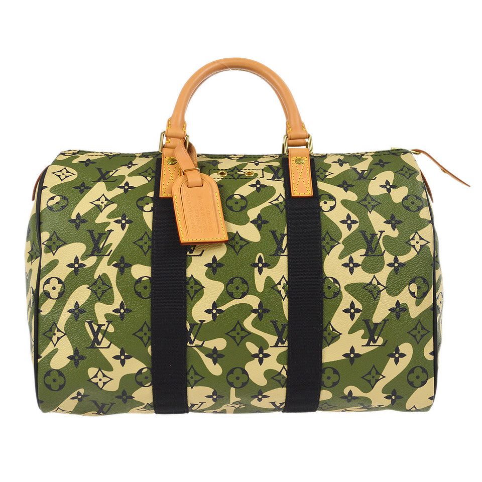 LOUIS VUITTON 2008 Speedy 35 Monogramouflage M95773 88187