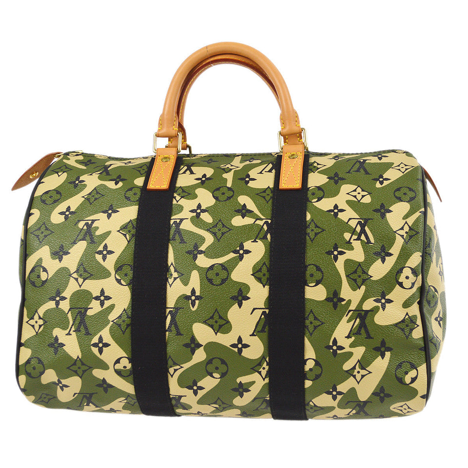 LOUIS VUITTON 2008 Speedy 35 Monogramouflage M95773 88187