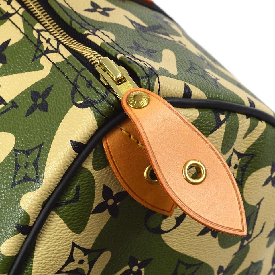 LOUIS VUITTON 2008 Speedy 35 Monogramouflage M95773 88187