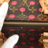 LOUIS VUITTON Speedy 25 Handbag Monogram Cherry Murakami M95009 97852