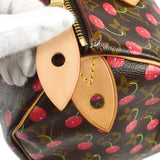LOUIS VUITTON Speedy 25 Handbag Monogram Cherry Murakami M95009 97852