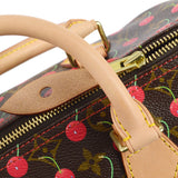 LOUIS VUITTON Speedy 25 Handbag Monogram Cherry Murakami M95009 97852