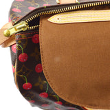 LOUIS VUITTON Speedy 25 Handbag Monogram Cherry Murakami M95009 97852