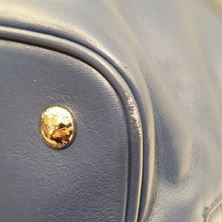 Prada Dark Blue Tote Bag