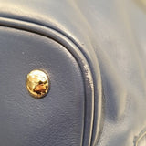 Prada Dark Blue Tote Bag