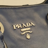 Prada Dark Blue Tote Bag