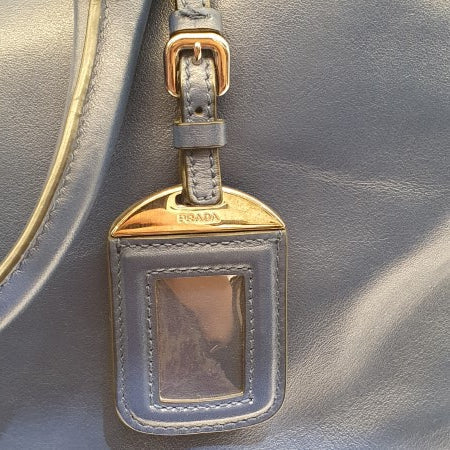 Prada Dark Blue Tote Bag