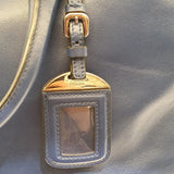 Prada Dark Blue Tote Bag