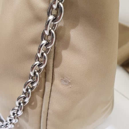 Prada Beige Re-Edition 2005 Nylon Bag
