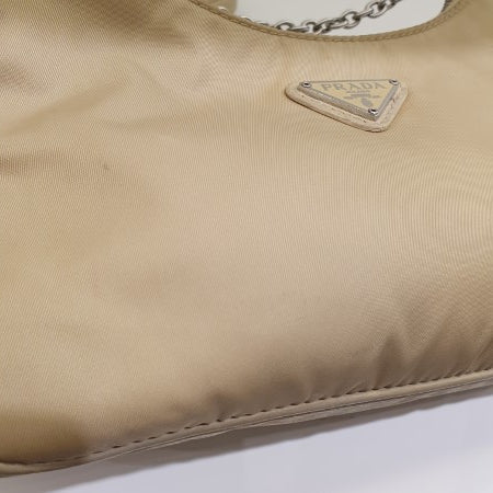 Prada Beige Re-Edition 2005 Nylon Bag