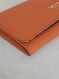 Prada Orange Long Wallet