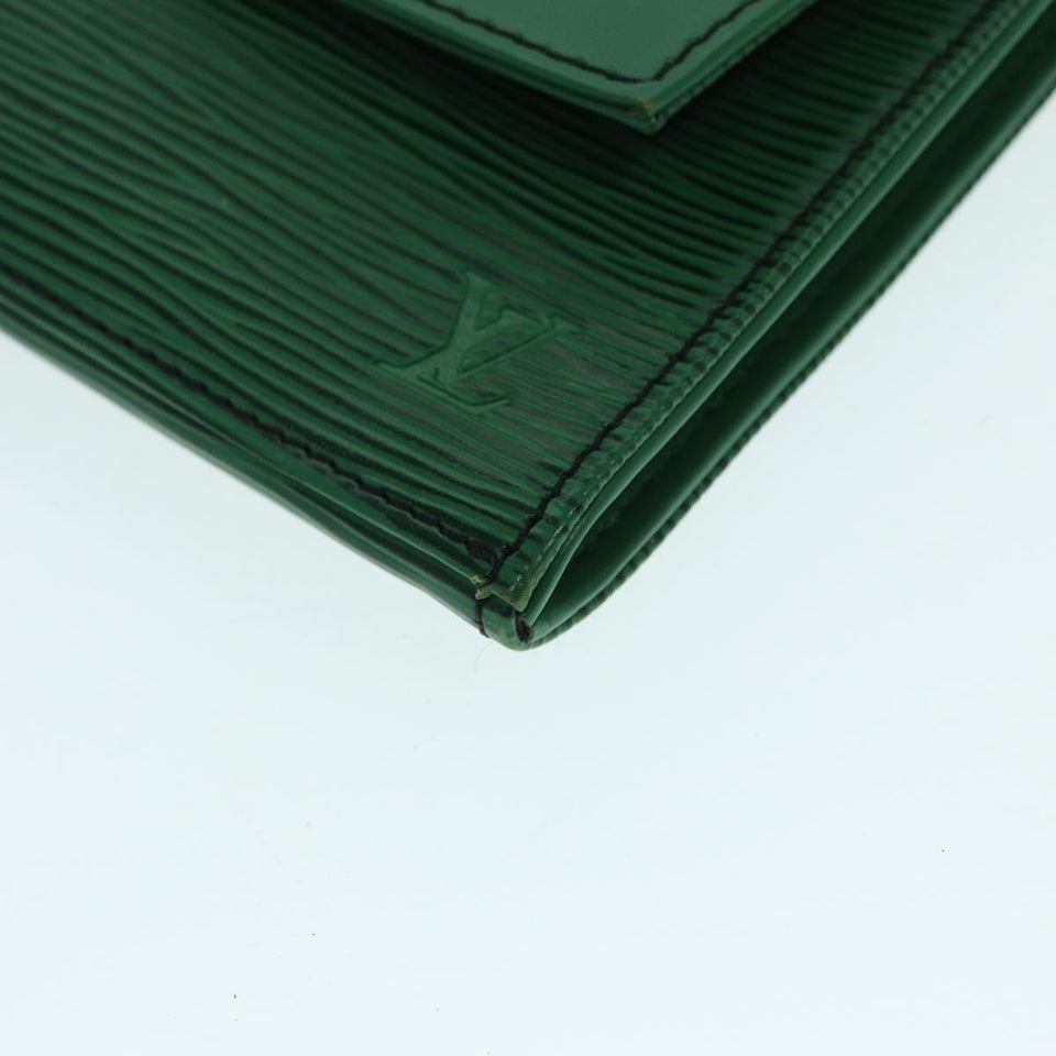 Louis Vuitton Jena  Leather Clutch Bag