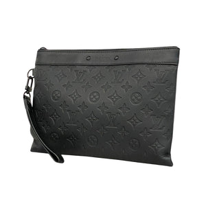 Louis Vuitton Pochette To-Go  Leather Clutch Bag