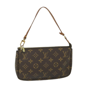 Louis Vuitton Pochette Accessoires  Canvas Clutch Bag