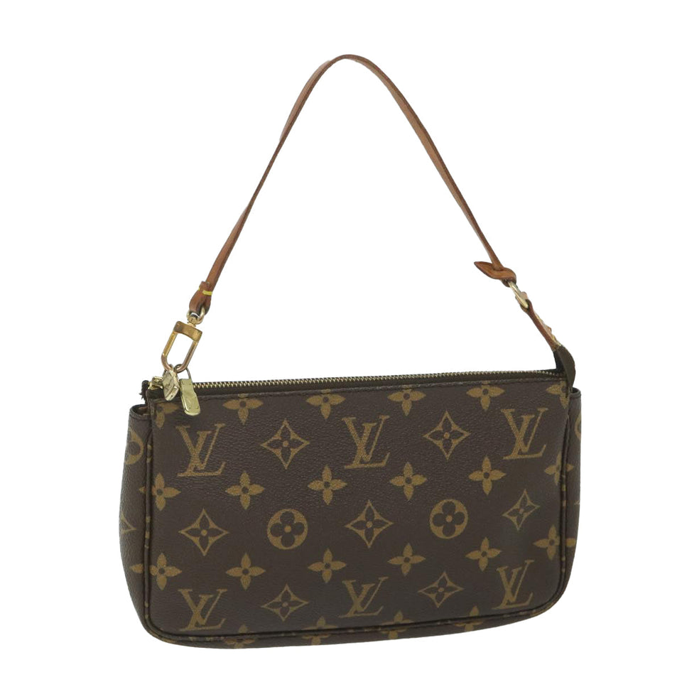Louis Vuitton Pochette Accessoires  Canvas Clutch Bag