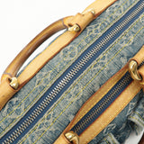 Louis Vuitton Monogram Denim Neo Speedy Boston Bag Blue M95019