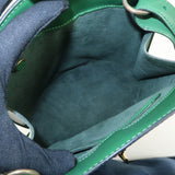 Louis Vuitton Epi Cluny Shoulder Bag Borneo Green M52254