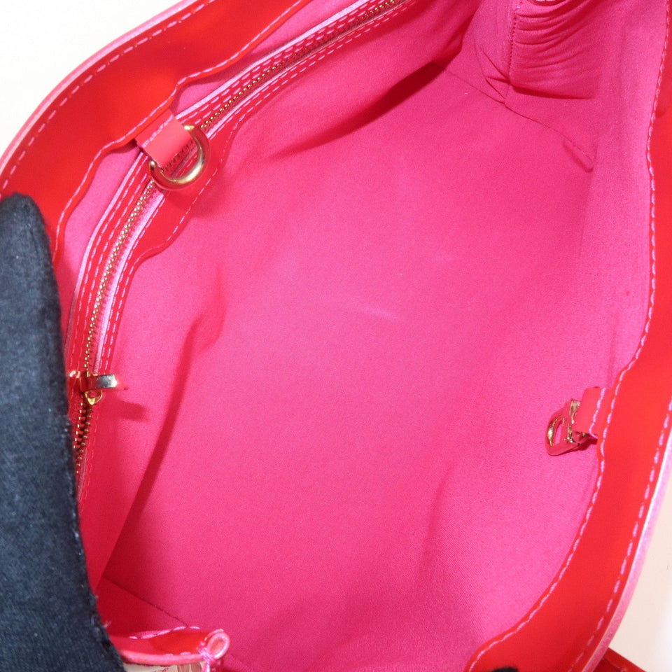 Louis Vuitton Monogram Vernis Wilshire PM Rose Pop M93643