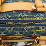 Louis Vuitton Monogram Denim Neo Speedy Boston Bag Blue M95019