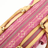 Louis Vuitton Monogram Denim Neo Speedy Boston Bag Pink M95214