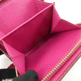 Louis Vuitton Monogram Perfor Compact Zip Wallet Fuchsia M95188