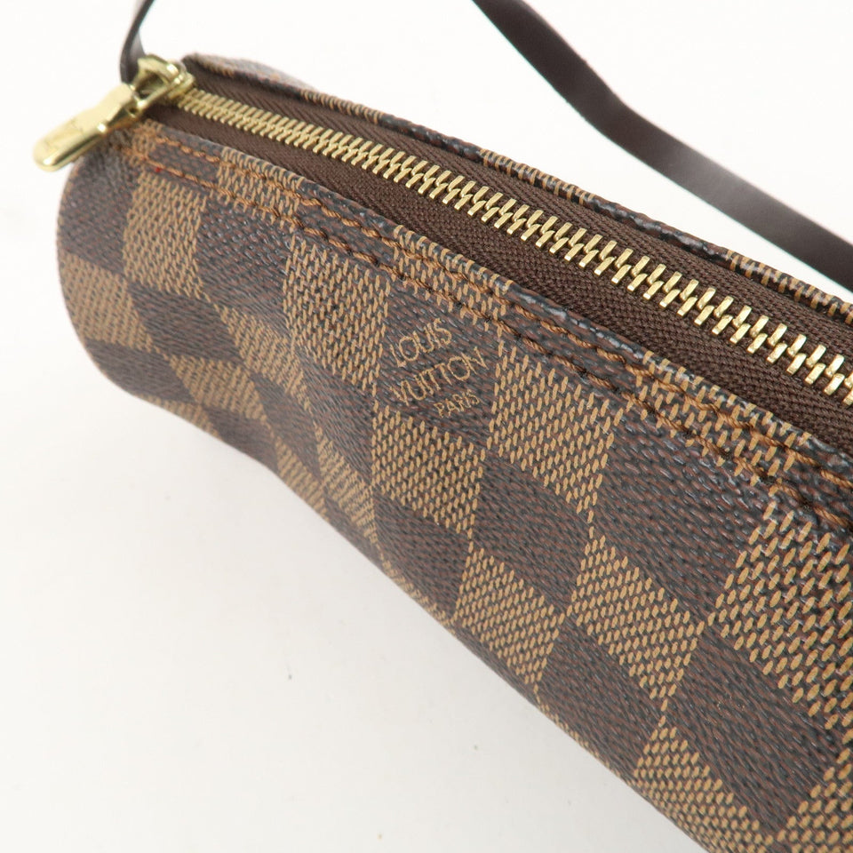 Louis Vuitton Damier Mini Pouch for Papillon Bag Brown