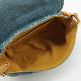 Louis Vuitton Monogram Denim Mini Pleaty Shoulder Bag M95050