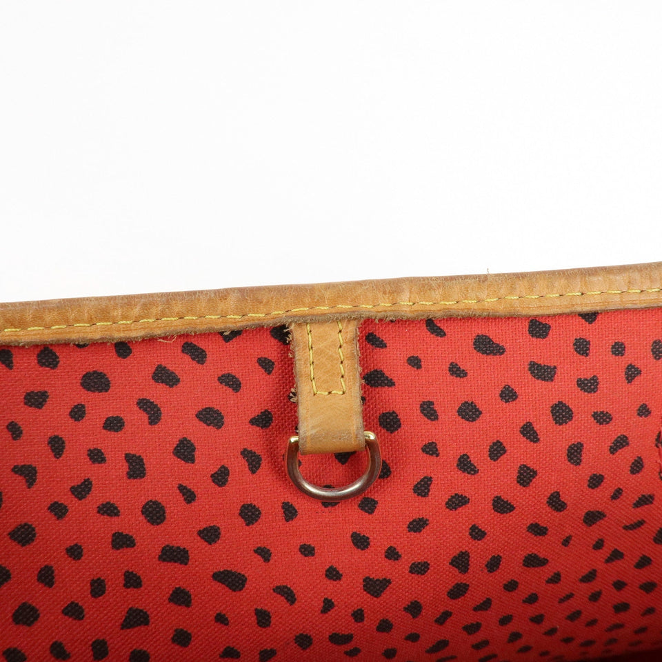 Louis Vuitton Rouge Pumpkin Dots Yayoi Kusama Neverfull MM M40686