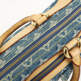 Louis Vuitton Monogram Denim Neo Speedy Boston Bag Blue M95019