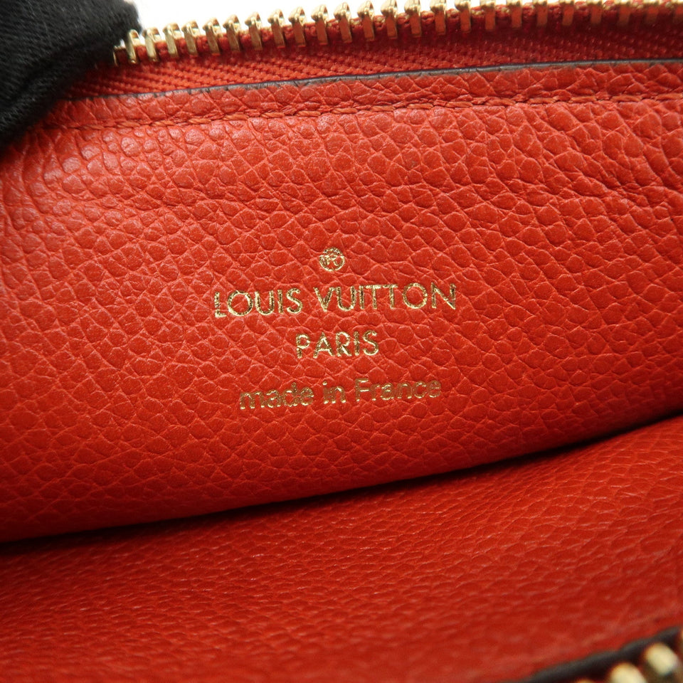 Louis Vuitton Monogram  Empreinte Portefeuille Cerise Cion Case