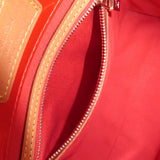 Louis Vuitton Monogram Vernis Lead PM Hand Bag Rouge M91088