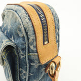 Louis Vuitton Monogram Denim Camera Bag Shoulder Bag Blue