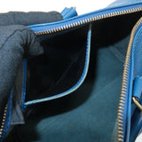 Louis Vuitton Epi Speedy 25 Hand Bag Boston Bag Blue M43015