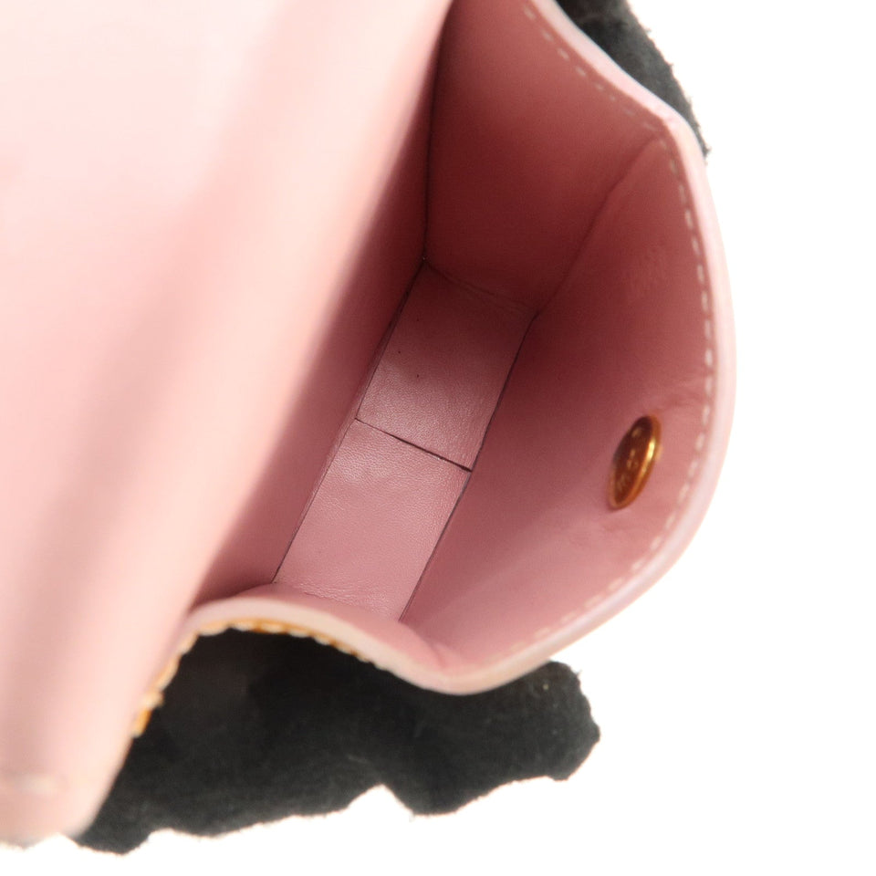 Louis Vuitton Monogram Vernis Cigarette Case Rose M91051
